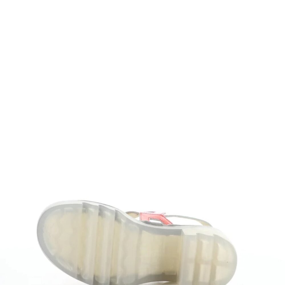 Fly London Pink Geometric Cut Out Sandals with Clear Platform Heeled NWT - Picture 4 of 4